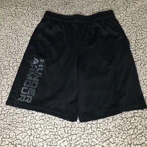 Under Armour Boys Black Shorts